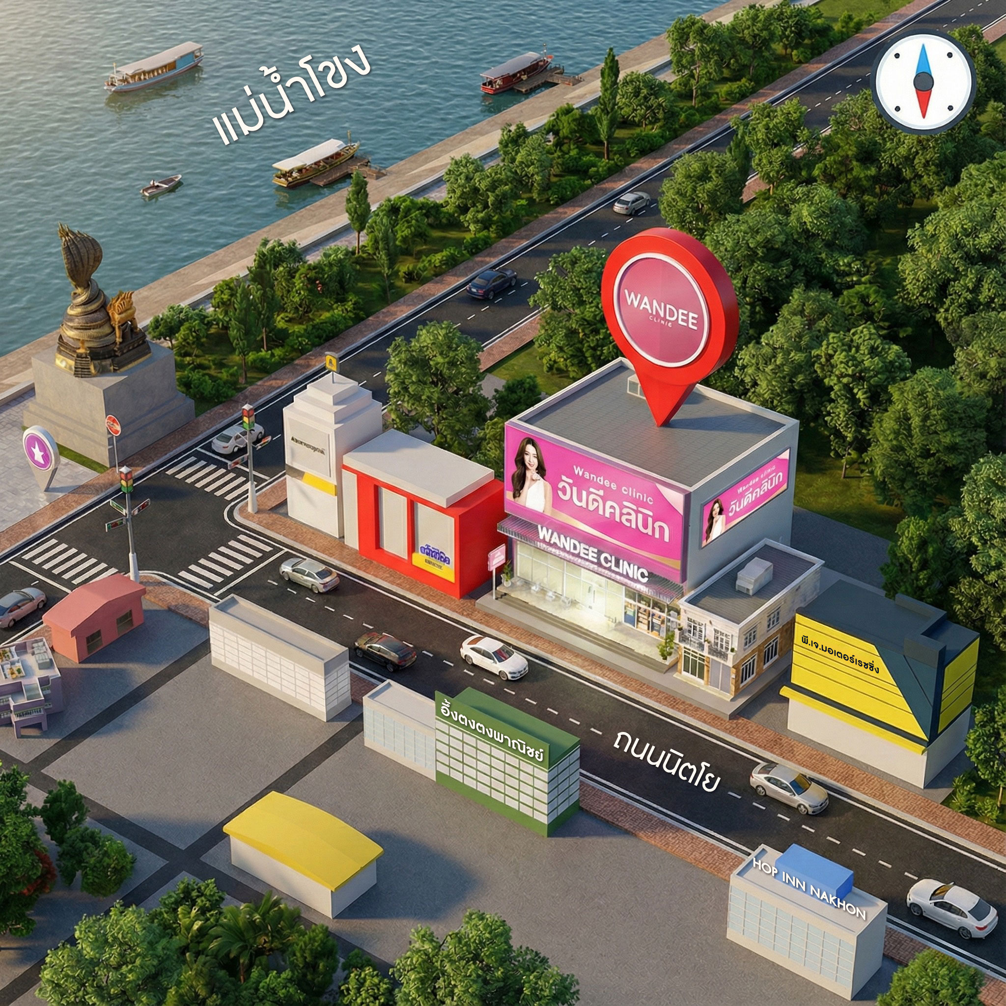 แผนที่ นครพนม